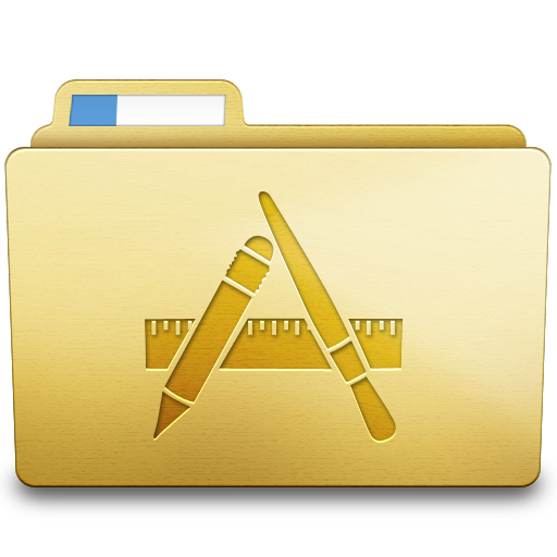 Yellow Applications Icon 512x512 png